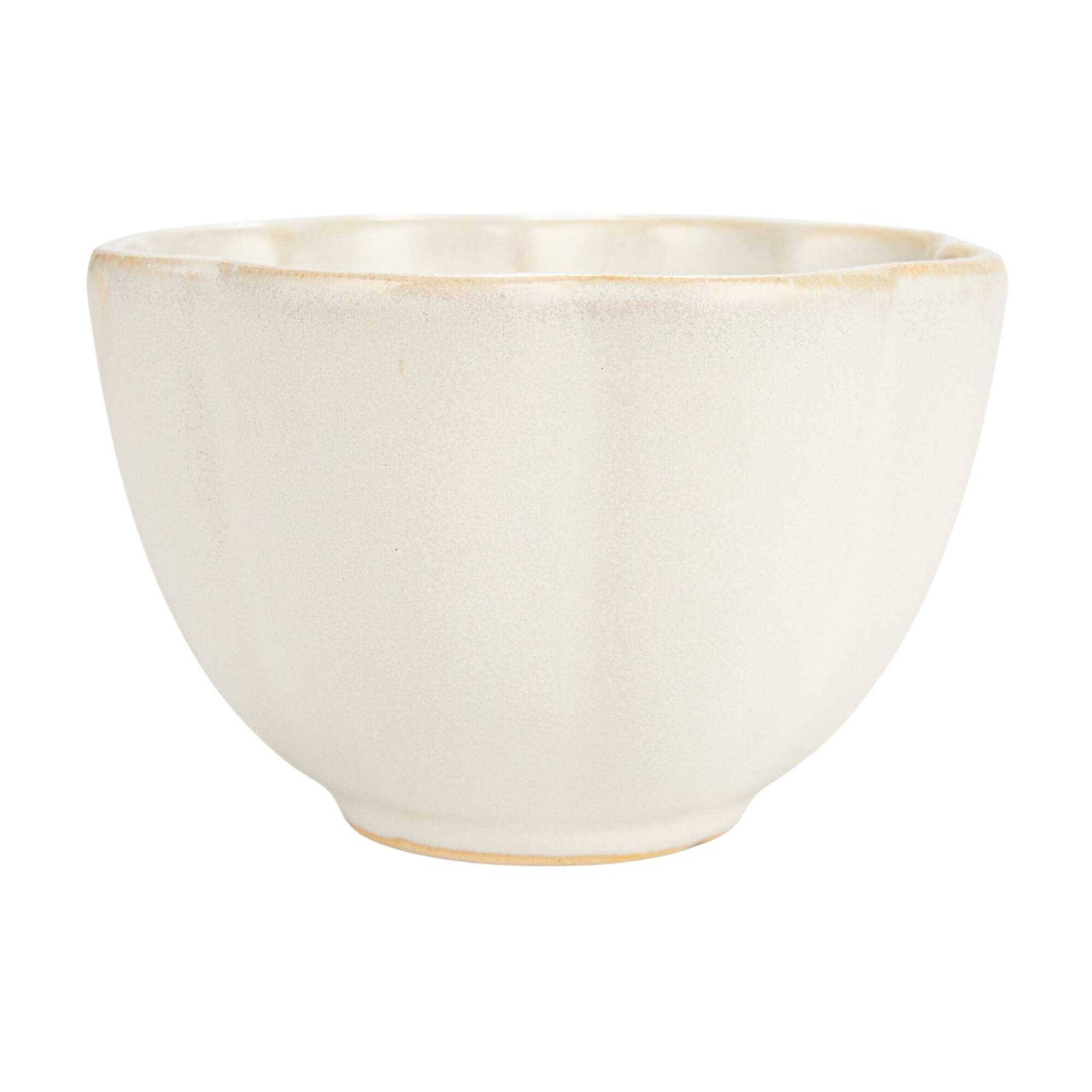 Hello Honey® 4" Flower Shaped Stoneware Bowl, 6ct.